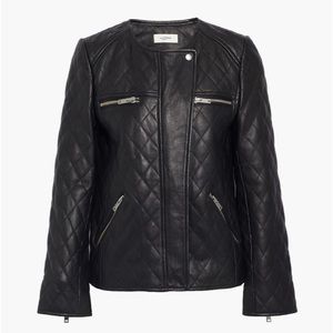 Isabel Marant Etoile Leather Jacket Size 36